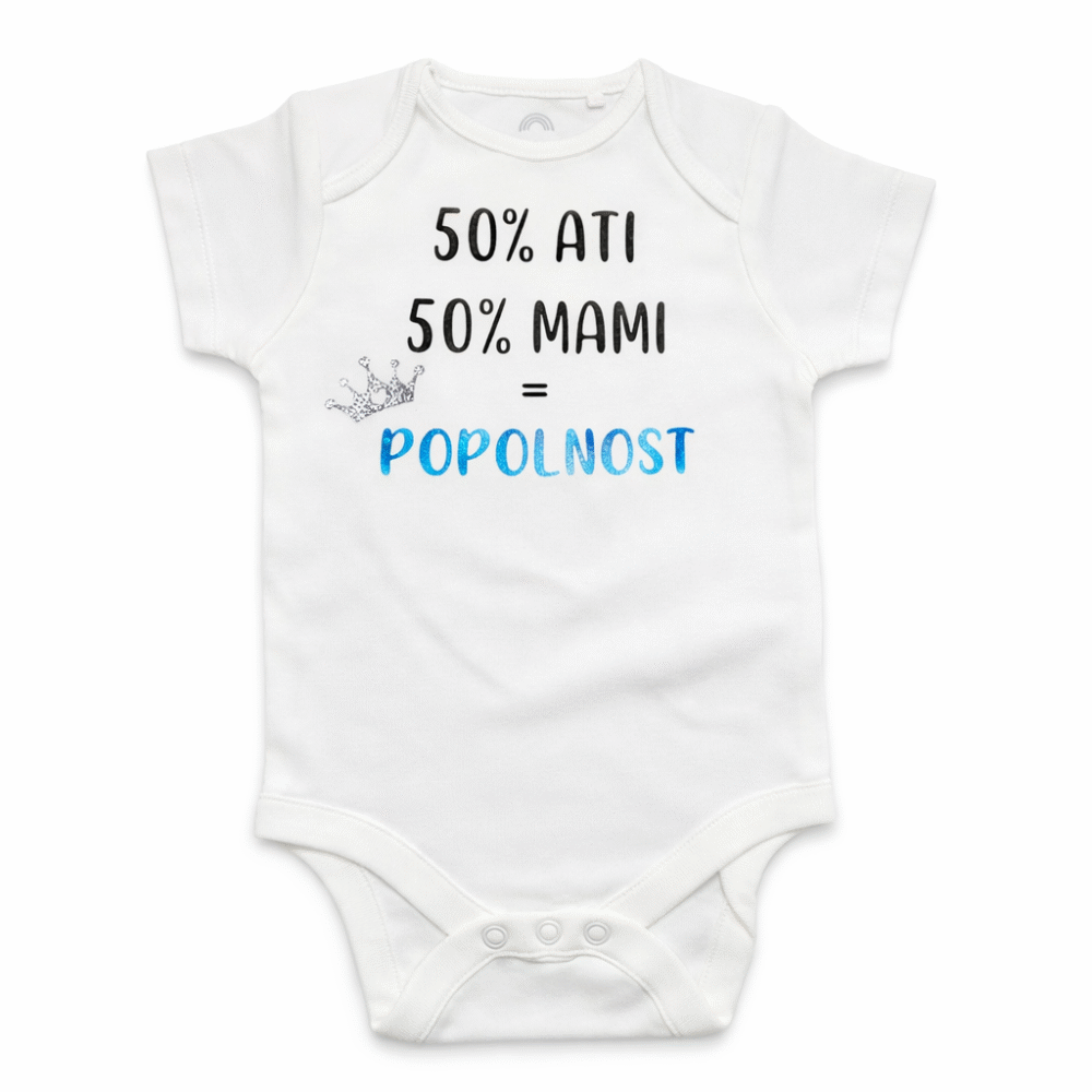 BODI za dojenčka s simpatičnim napisom