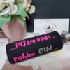 STEKLENIČKA PIJEM VODO RABIM GIN