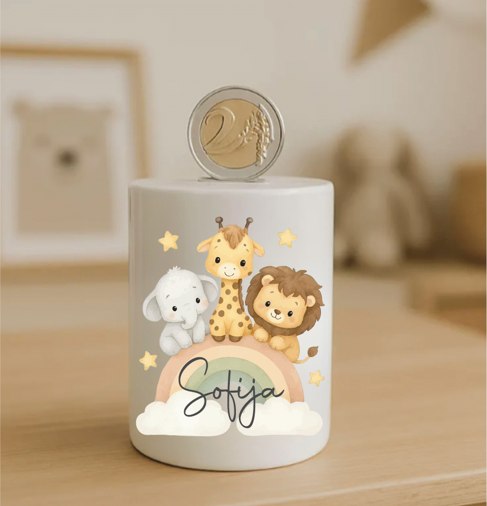 HRANILNIK-ŠPAROVČEK živalice na mavrici