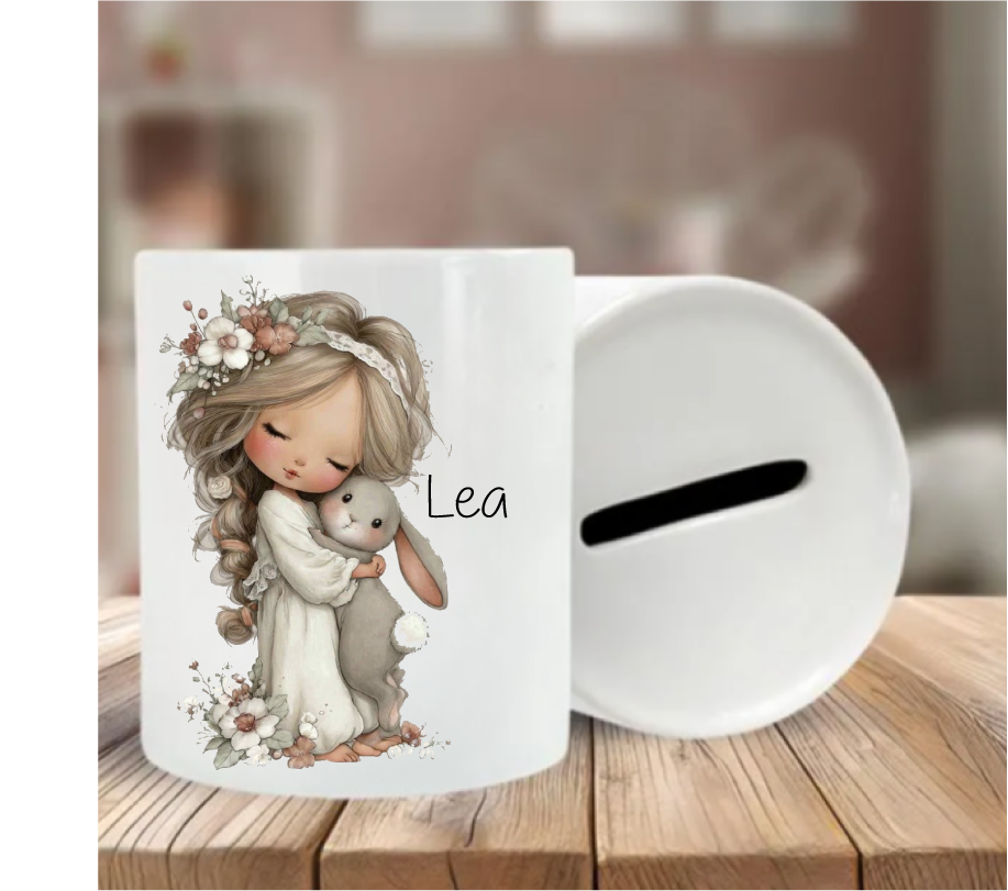 Unikaten keramičen hranilnik z imenom