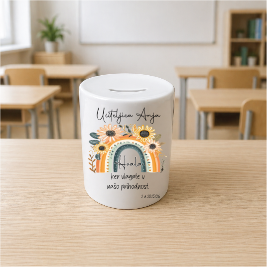 Unikaten šparovček kot darilo ob koncu leta