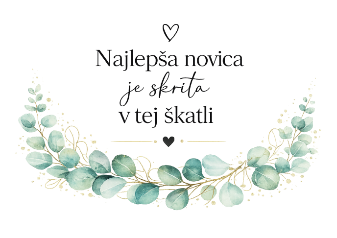 NAJLEPŠA NOVICA JE SKRITA V TEJ ŠKATLI